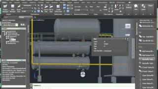 Plant 3D Routing Pipe Using Compass Add Support screenshot 5