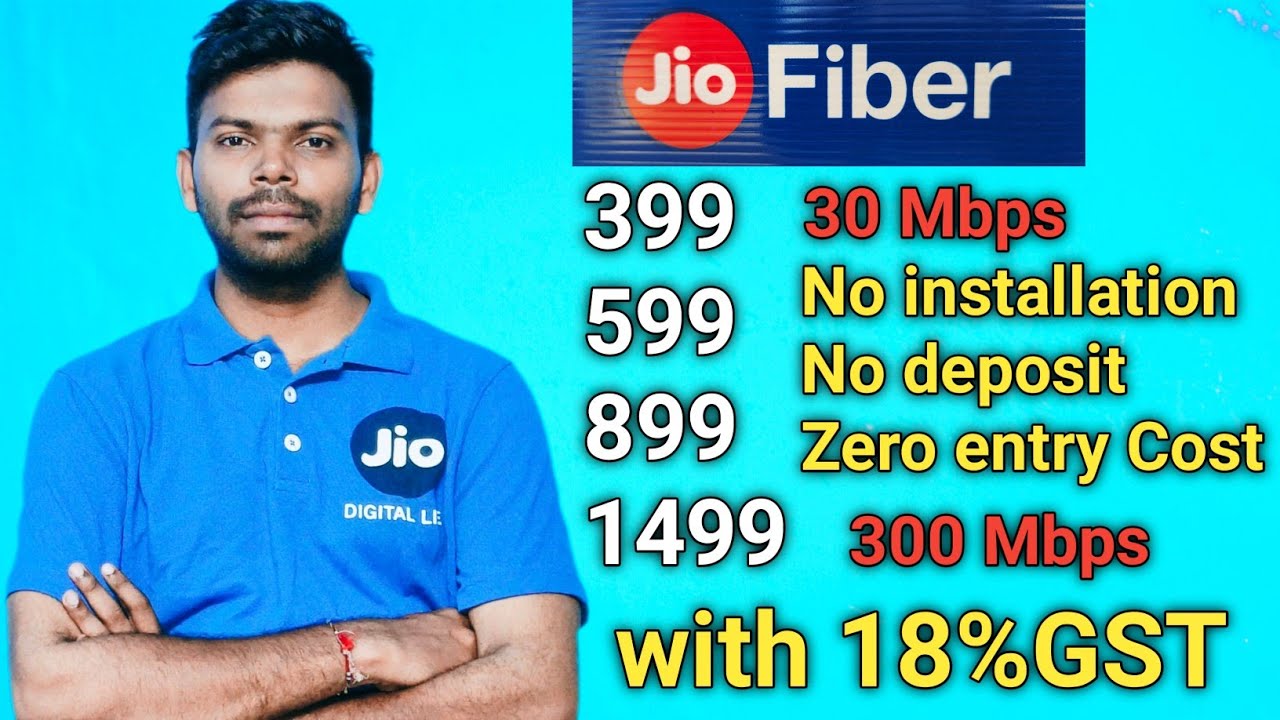 Jio Fiber Plans With 18 Gst Amount Charges YouTube Jio Fiber Plans With 18 Gst Amount Charges YouTube