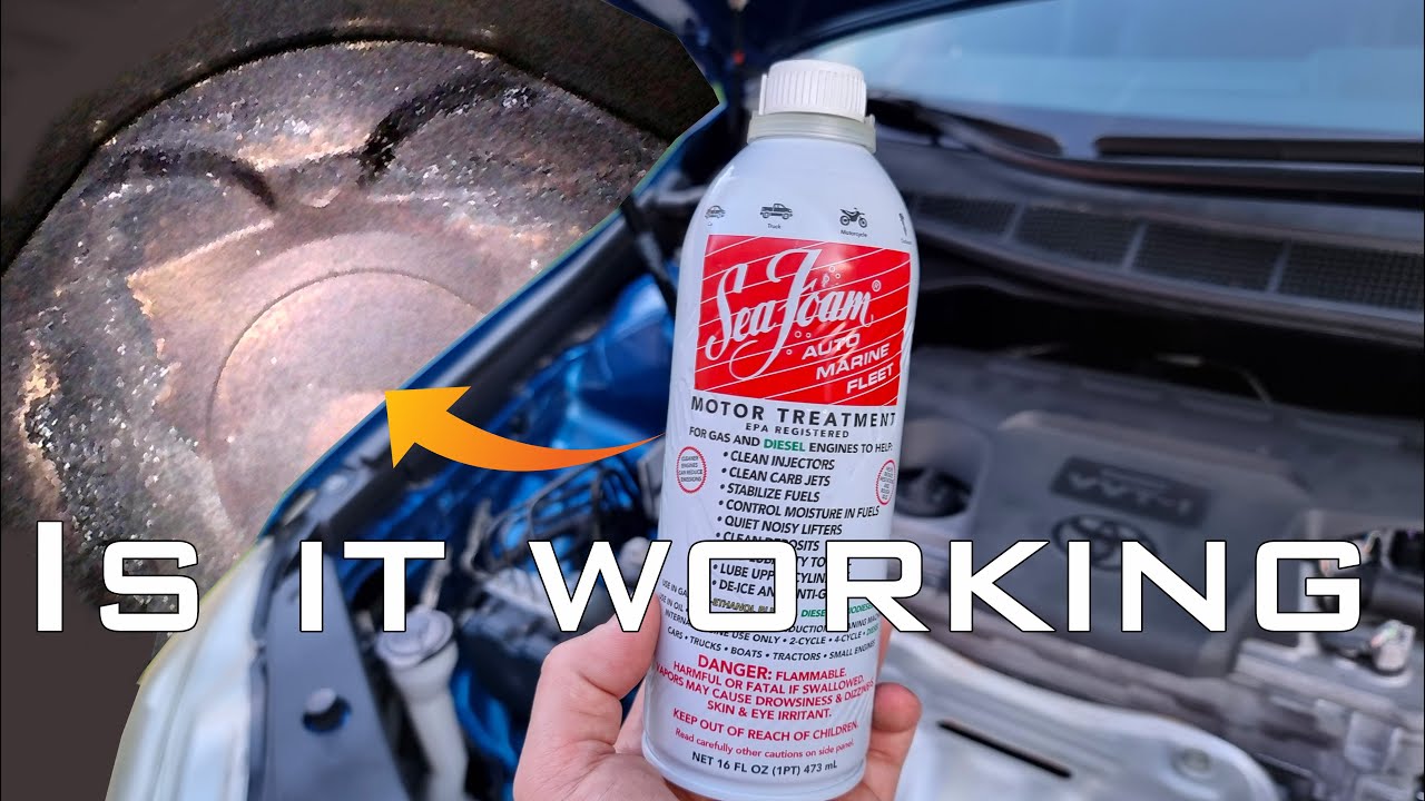 Piston Carbon buildup cleaning in less than 5 Minutes/Cleaning Piston  Carbon by AUTOOL Kit/seafoam - YouTube