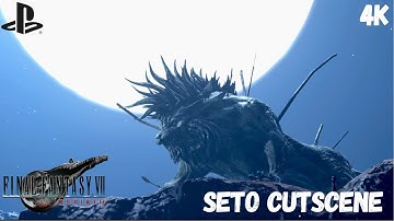 Final Fantasy VII Rebirth – Seto Cutscene (Nanaki’s Father Scene | No Commentary | 4K UHD)