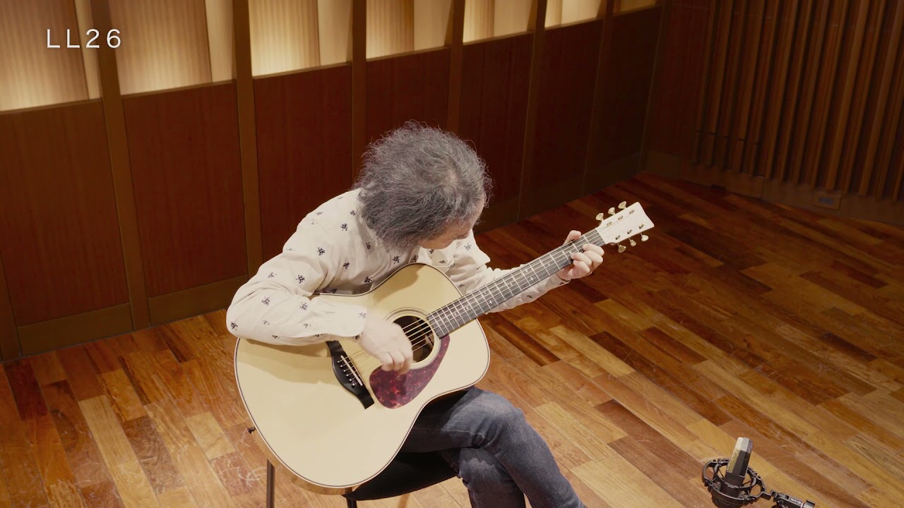 告井延隆が弾くヤマハ アコースティックギター“Lシリーズ”弾き比べ