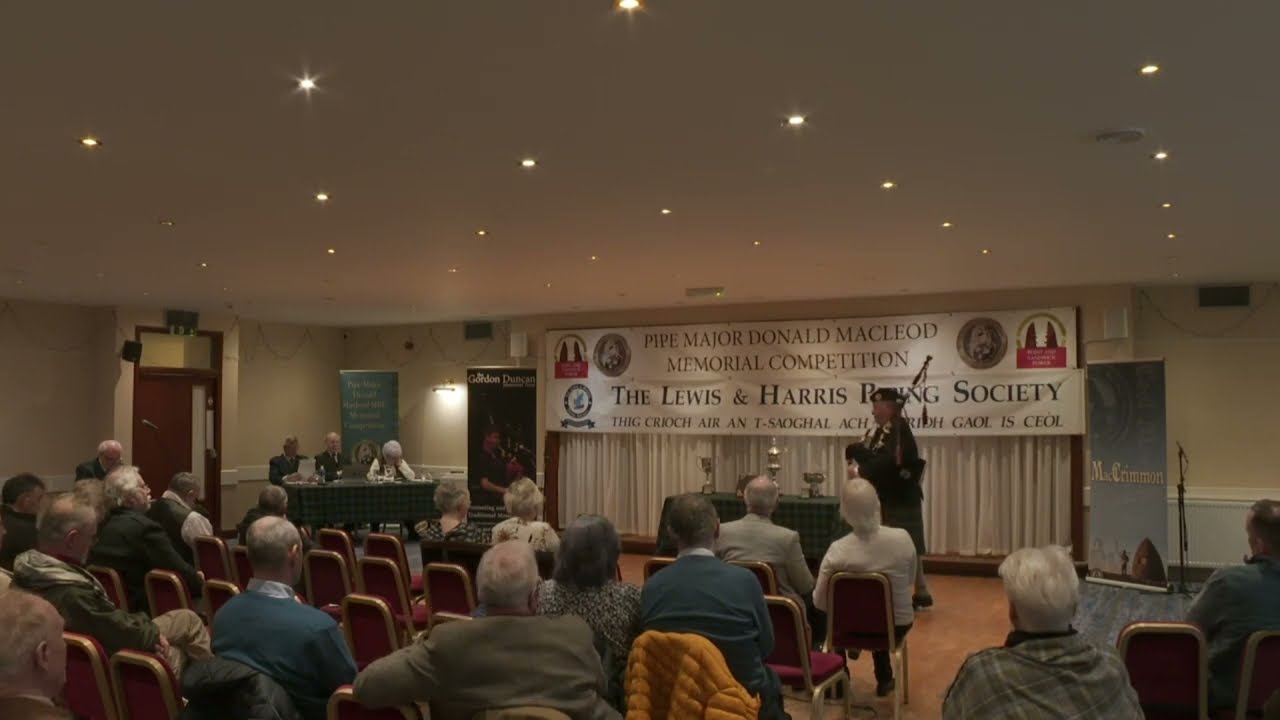 Roddy Macleod - Lament for Duncan MacFadyen - P/M Donald Macleod MBE Memorial Competition 2024