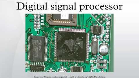 Digital signal processor