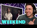 A pregame song for the weekend 😂 Mac Miller &amp; Miguel Reaction - Weekend