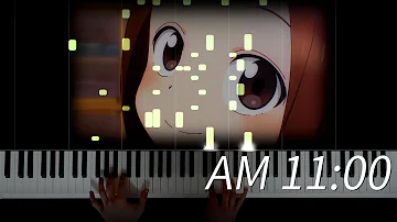 Karakai Jouzu no Takagi-san ED2 - AM 11:00 (Piano cover)