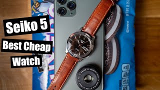 The Best Cheap Watch: Seiko 5 Review | B Roll Shot on iPhone 11 Pro