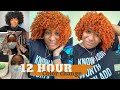 From Black to Copper/Orange Curls With Kori Whitley | Color Change Vlog