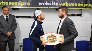 Benny May WBU Press Conference for World Title Fight - Part 2