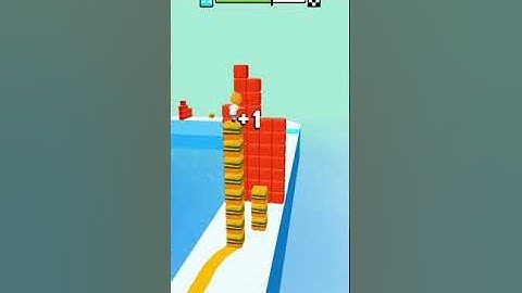 Cube Surfer! Game Level 35