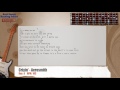 Criyin' - Aerosmith Guitar Backing Track with chords and lyrics
