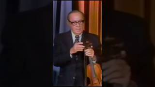 Jack Benny -- Johnny Carson, Mendelssohn Concerto #johnnycarson #jackbenny #tonightshow