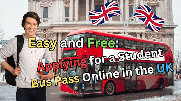 🚌 Easy and Free ∞ Applying for a Student Bus Pass Online in the UK 🇬🇧💻✨