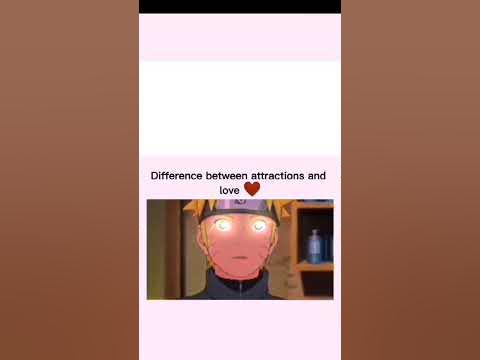 Difference between Attraction and love || anime fingering girl #short