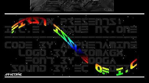 Cytax ICE International Computer Entertainment 1 HYPERSPIN AMIGA INTRO CRACKTRO DEMO COMMODORE NOT M