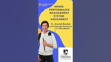 NMIMS Performance Management System Assignment I NMIMS MBA Assignments I NMIMS JUNE 2024 Assignments