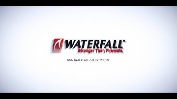 Waterfall Security Solutions - Logo intro video