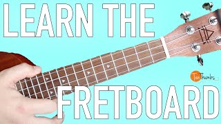 How I Learned Every Note on the Ukulele Fretboard Using Chords - Tutorial