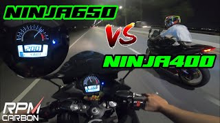 Ninja400 vs Ninja650 | เตือน!!อย่าอ่อนให้นินจา400เด็ดขาด