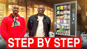 How To Start a Vending Machine Business While Working a 9-5