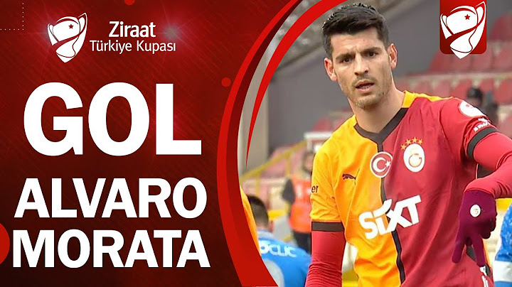 GOL Alvaro Morata | Boluspor 1-1 Galatasaray | Ziraat Türkiye Kupası C Grubu 2. Hafta Maçı