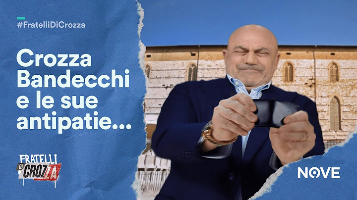 Crozza Bandecchi infuocato "Se permetti il mio esercito è la mia fisicità" | Fratelli di Crozza