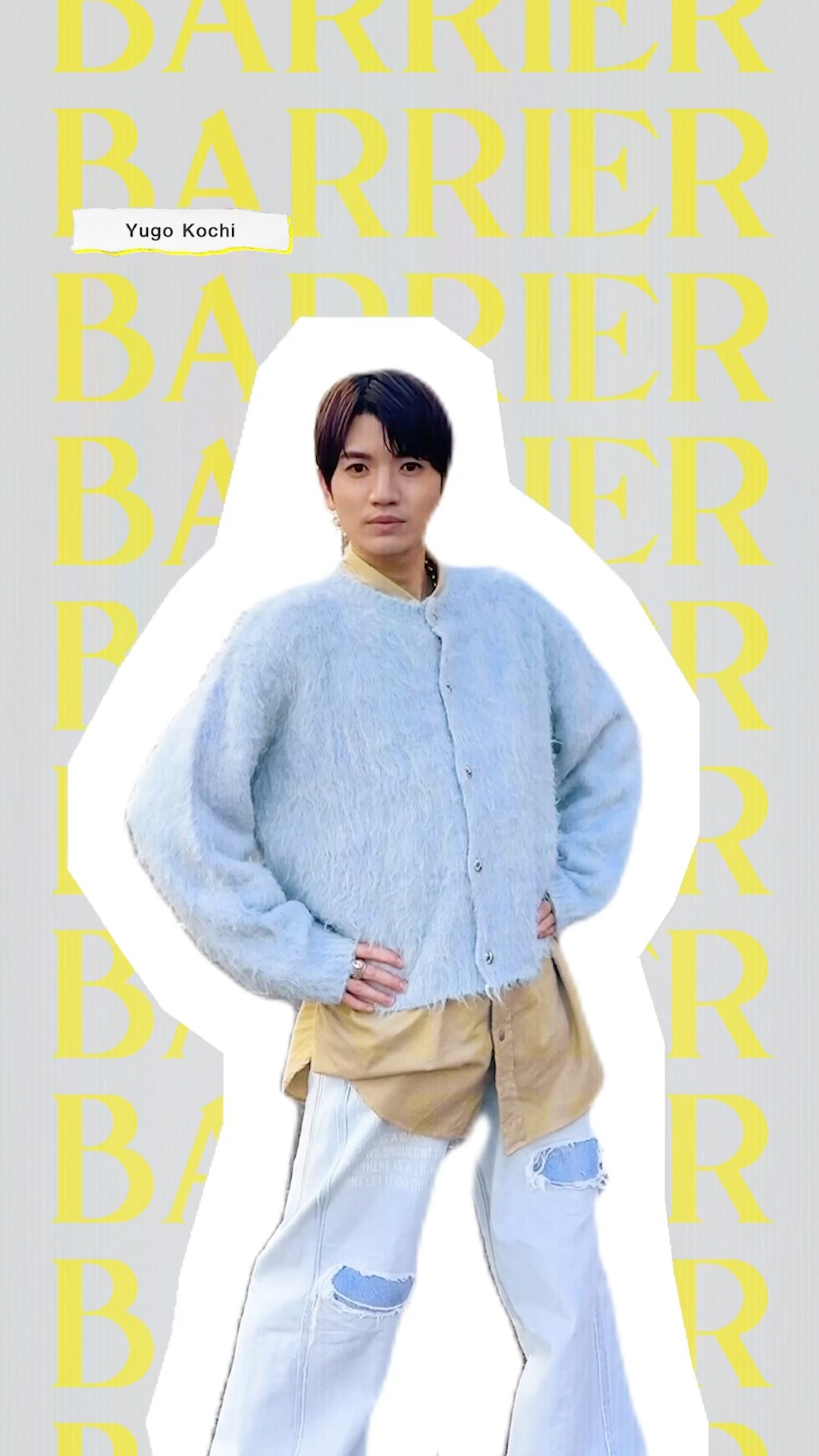 Kyomoto, Kochi, Morimoto] 14th Single 'BARRIER' Costume