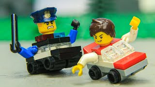 Lego Police Chases Dangerous Car Robbery