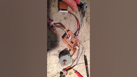 Potmeter stepper circ