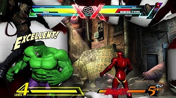 MARVEL VS CAPCOM 3: THOR VS RED HULK