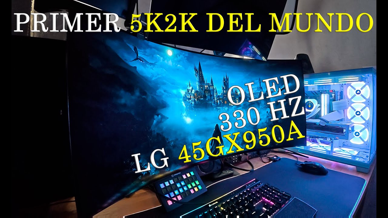 EL PRIMER MONITOR GAMING OLED 5K2K DEL MUNDO | LG 45GX950A | UNBOXING y ...
