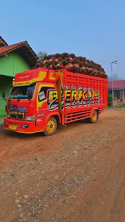 pasukan tangi awan #automobile #muatansawit #slowmotion #sawitbaik #trukoleng #videoediting