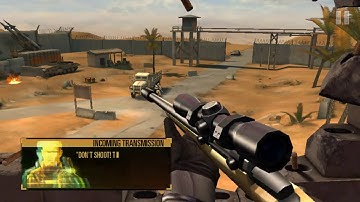 SNIPER X WITH JASON STATHAM android gameplay