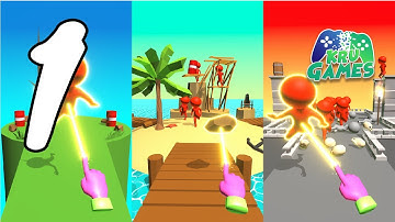 Magic Finger 3D Gameplay Walkthrough #1 (Android, IOS)