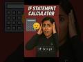 Dumb Code #6 - If Condition Calculator in Javascript by Writing Dumb Code