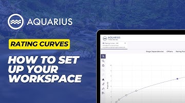 Simple Steps for Setting Up Rating Curves Workspace | Hydrology | Aquarius Time-Series