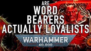 Would the Word Bearers Become Loyalist if the Emperor Becomes a God in Warhammer 40K #boardgamevlog