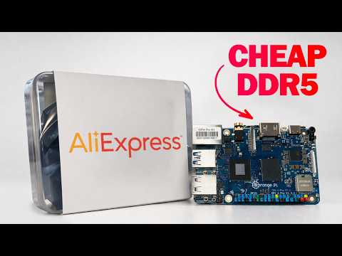 Cheapest LPDDR5 Board I've Found - OrangePi 4 Pro thumbnail