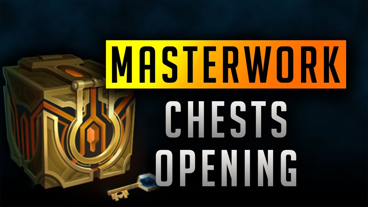 MASTERWORK CHESTS OPENING 2020 LEAGUE of LEGENDS YouTube
