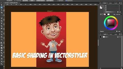 Shading in VectorStyler for beginners