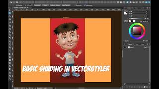 Shading in VectorStyler for beginners