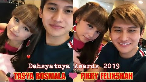 Tasya Rosmala & Fikry Felixshah - Dahsyatnya Awards 2019 - Backstage RCTI