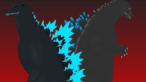 Final wars Godzilla vs Heisei Godzilla|stick nodes pro|