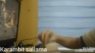 Karambit Sallama Kartondan Karambit