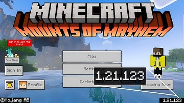 Minecraft 1.21.123 Official Version Released | Minecraft 1.21.123 Latest Update | Vizag Sensei