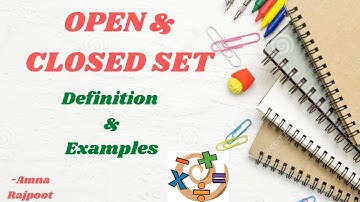 Open and Closed set in Topology| Definitions with Examples | Short Tricks | Lec 02 | in Urdu