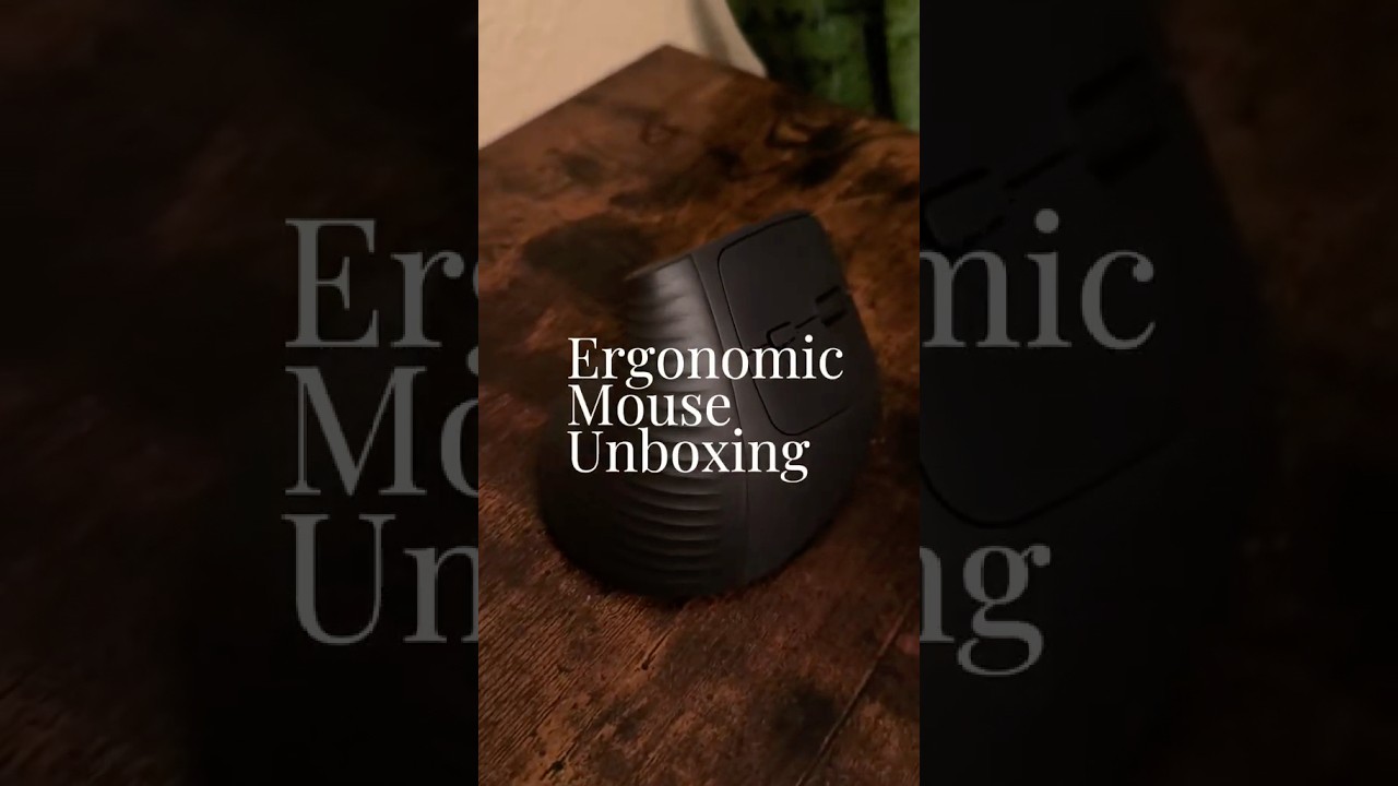 Office MUST HAVE! Unbox with ergonomic mouse with me 