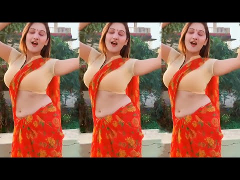 Goriya Churana Mera Jiya Nisha dance in Saree