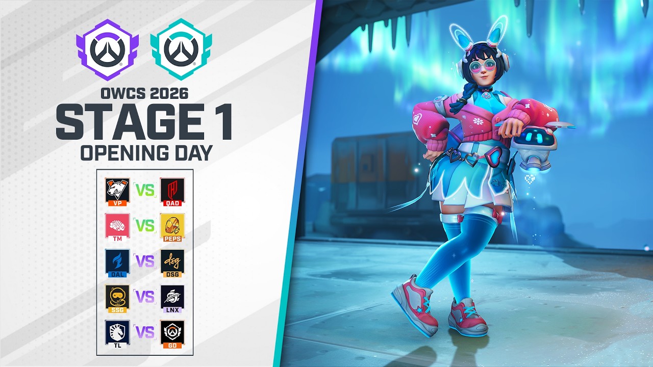 [DROPS] OWCS 2026 | NA/EMEA | Stage 1 Opening Day - YouTube