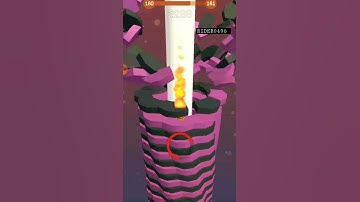 Stack Ball level 160 | android,iOS gameplay | #Shorts #Games offline games |RIDER0496