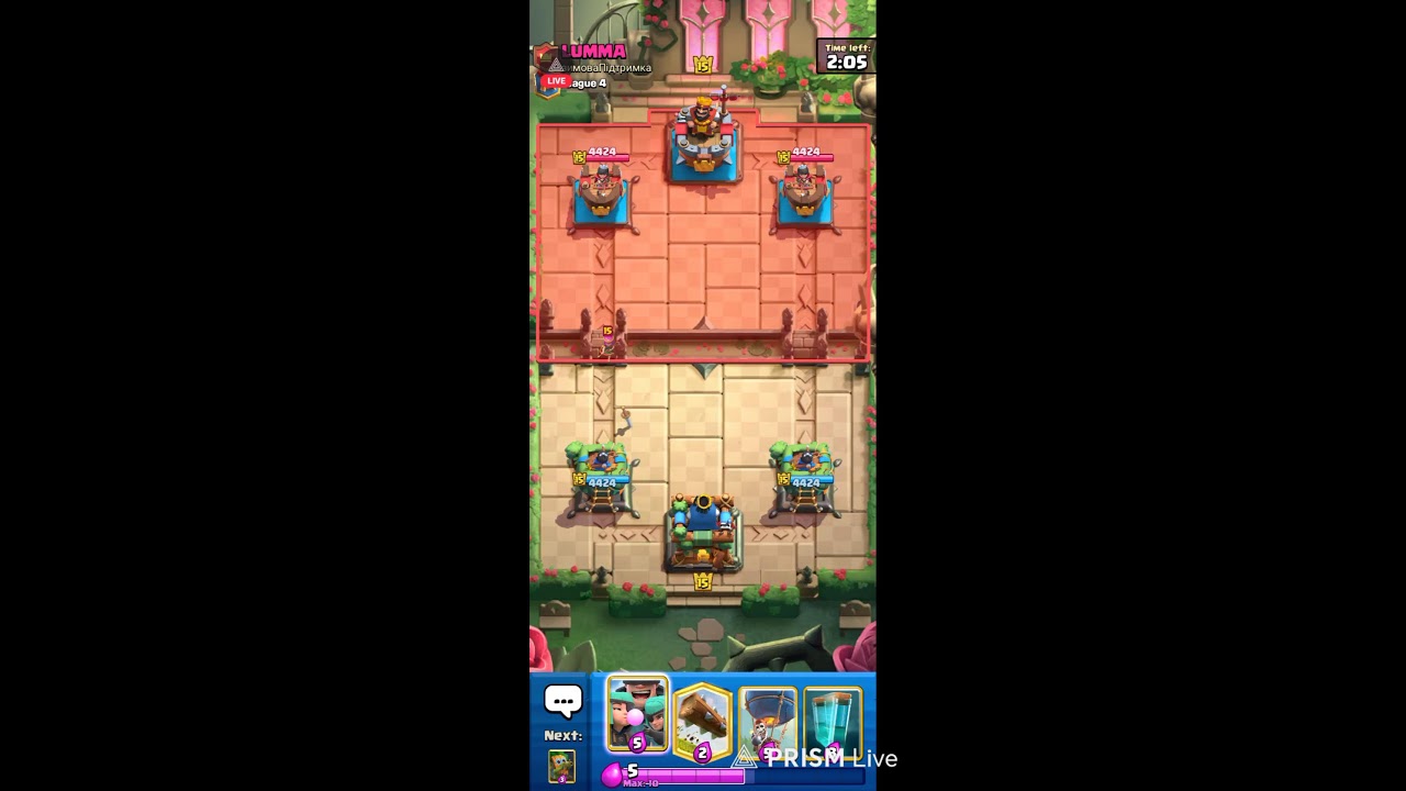 Live streaming of Clash Tactics Arena